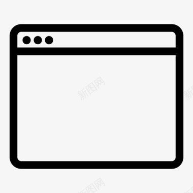 窗口窗口网站服务器图标图标