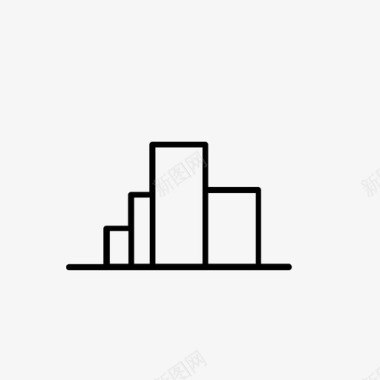 线条光影建筑建筑网站线条艺术图标图标