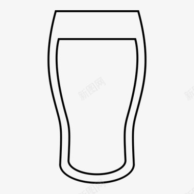 啤酒水英制图标图标