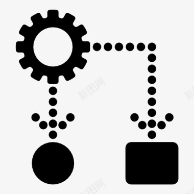 品牌设计方案流程图信息图优化图标图标