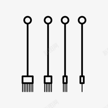 刺青针骚扰加重图标图标