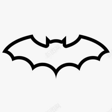 吸血蝙蝠蝙蝠侠血图标图标