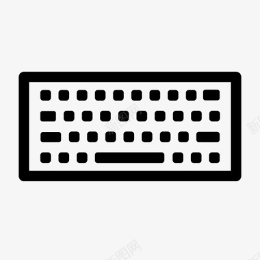 键盘电脑台式机图标图标