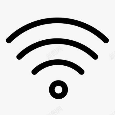 无线网络连接wifi无线网络wifi信号图标图标