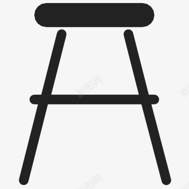 凳子椅子桌子图标图标