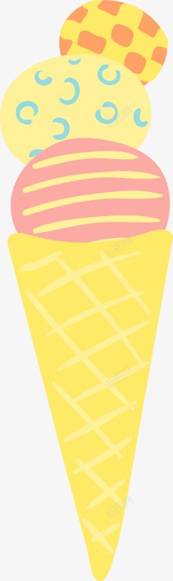 冰淇淋夏日特色图炎炎夏日特色专辑素材