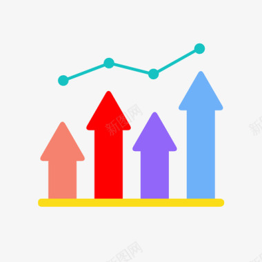 电脑图信息图表统计信息图图标图标