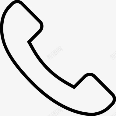 有限座机电话呼叫通信图标图标