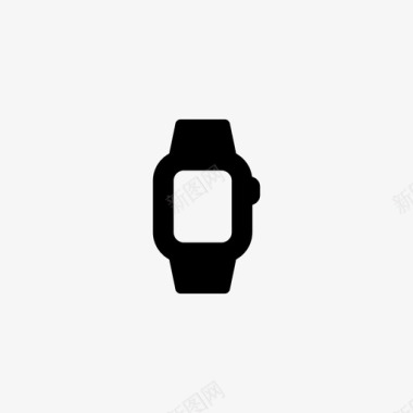 时间智能手表可穿戴设备时间图标图标