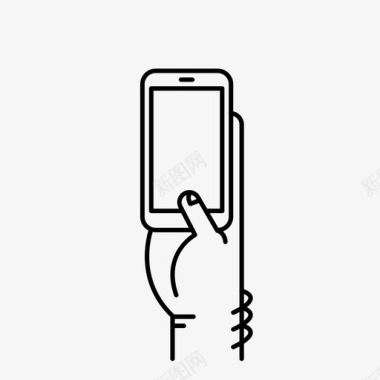 手机聊吧社交logo应用智能手机应用程序触摸屏图标图标