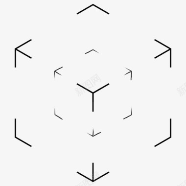 二维码立方体包括立方体图标图标