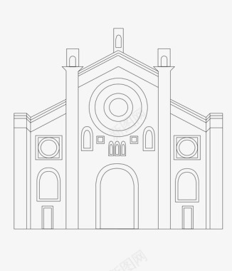 圣马可纪念碑移动图标图标