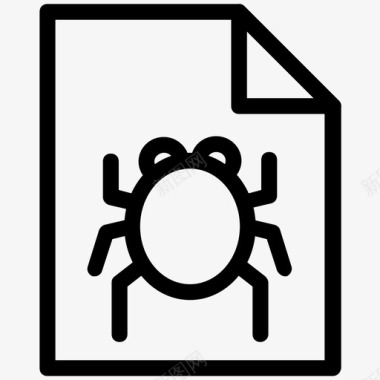 寻找bug文档bug扩展名扩展名中的bug图标图标