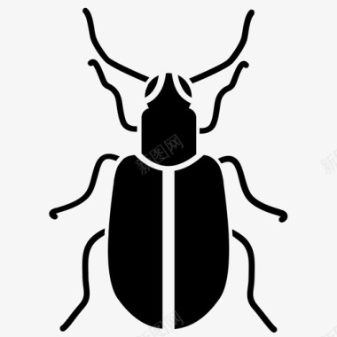 昆虫设计昆虫动物甲虫图标图标