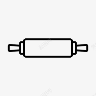 洗漱配件擀面杖糕点面食图标图标