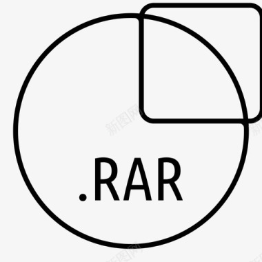 ZIP文件填写rar文件zip类型图标图标