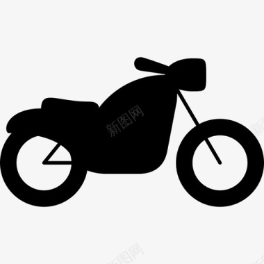 摩托车山地车骑行图标图标