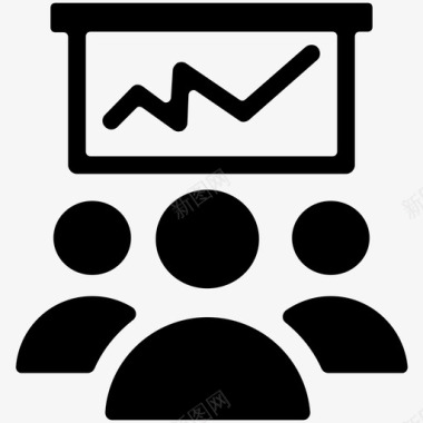 演示文稿人物实体图标图标