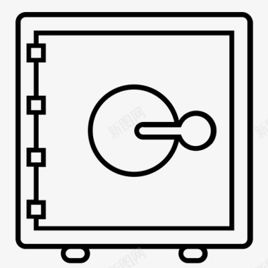 姘存櫠保险库安全保存图标图标