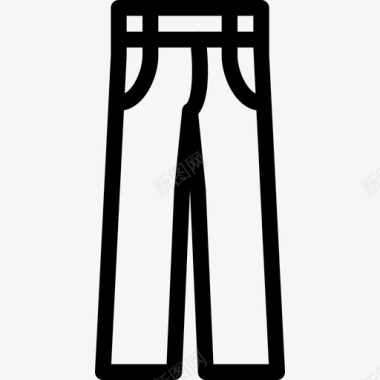 牛仔裤休闲裤裤子图标图标