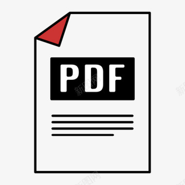 pdf文件图标b我的文件格式工具包由ellefennah提供图标