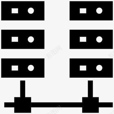 数据存储服务器数据数据存储图标图标