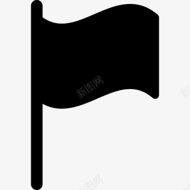 旗帜军旗平原图标图标