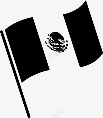 墨西哥国旗符号代表图标图标