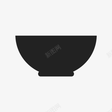 碗沙拉碗营养品图标图标