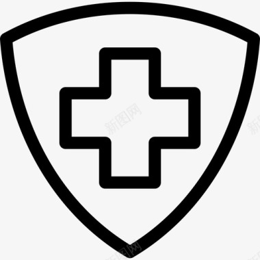 红十字会标志医疗医疗卫生图标图标