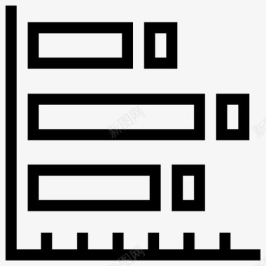 信息分析统计图表信息水平图表图标图标