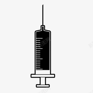 针剂注射器药物海洛因图标图标