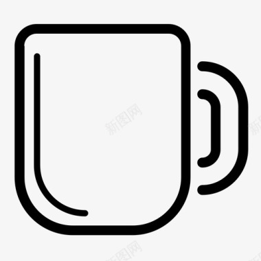 咖啡杯咖啡套装图标图标