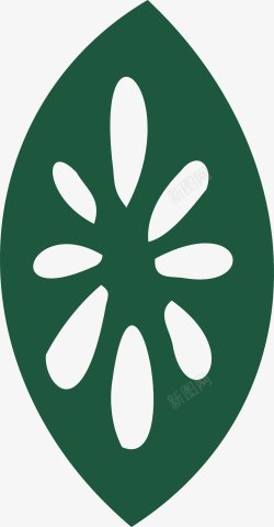 北欧民间手绘插画图绿植素材