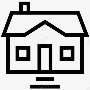 房子主页免抠png房子小屋家图标图标