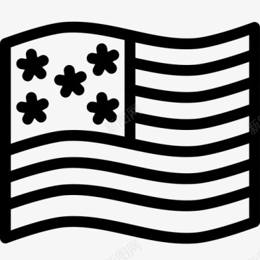 美国国旗美国誓词图标图标