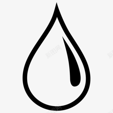 雨水橄榄油橄榄油滴水水滴图标图标