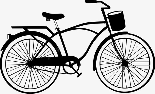 通勤自行车骑行踏板图标图标