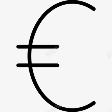 火焰欧元图标欧元经济欧洲图标图标