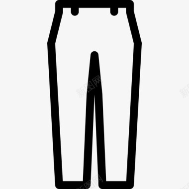 正式裤裤子休闲裤图标图标