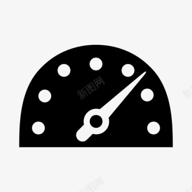 煤气仪表速度指示器图标图标