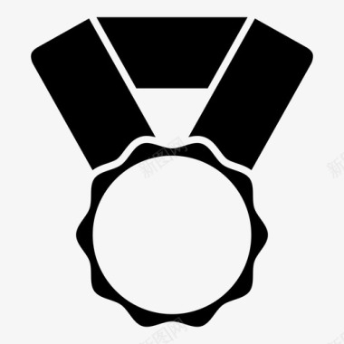奖牌奖品铜牌图标图标
