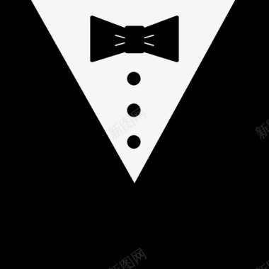 礼服婚礼西装图标图标