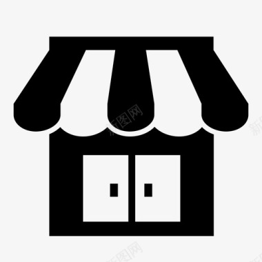 商店买东西市场图标图标