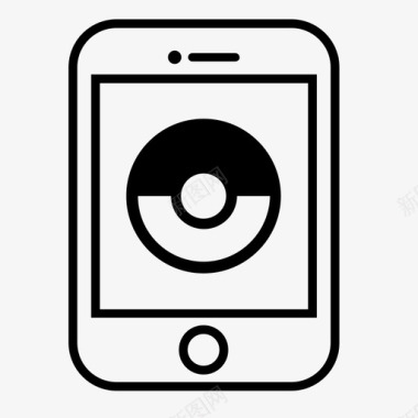 ipadPockballmobilepokeballmobile平板电脑图标图标