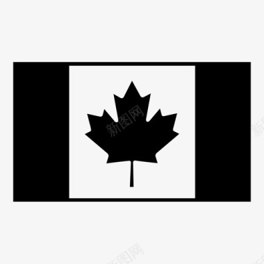 加拿大国家国旗图标图标