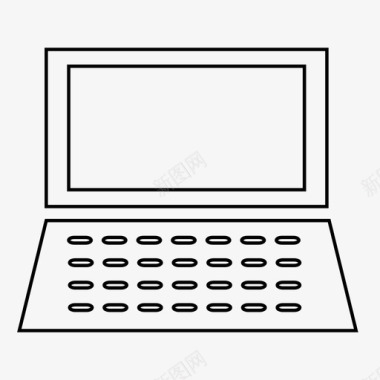 大学课堂计算机大学教育图标图标