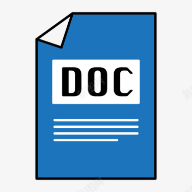 doc文件图标c我的文件格式工具包由elle fennah提供图标