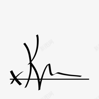 签名k签名字母签名图标图标