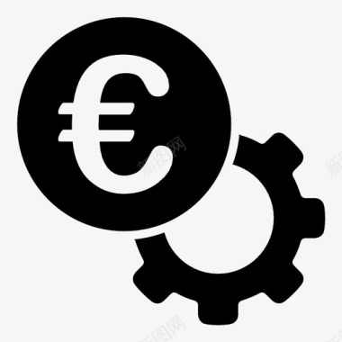 欧元图标欧元配置工具设置图标图标